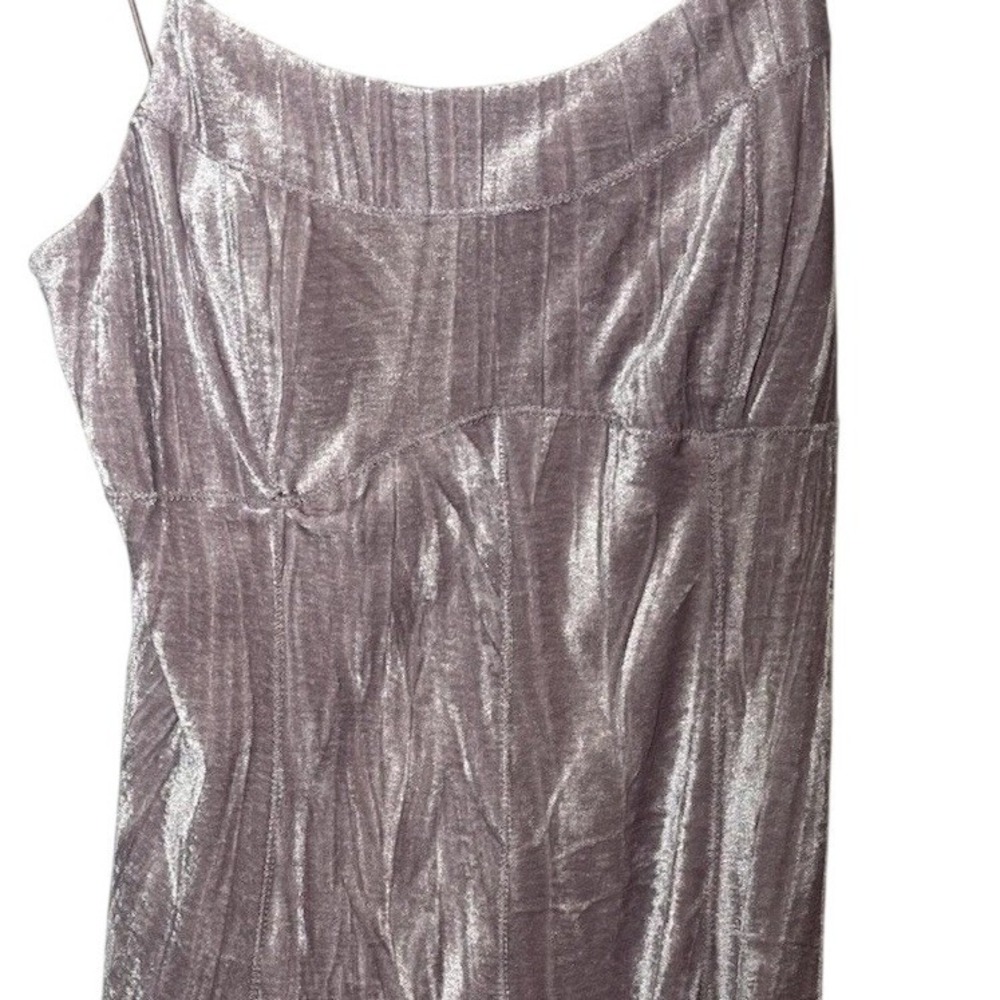 Wild Fable Velvet Slip Mini Dress Dusty‎ Lavender Spaghetti Strap XS
